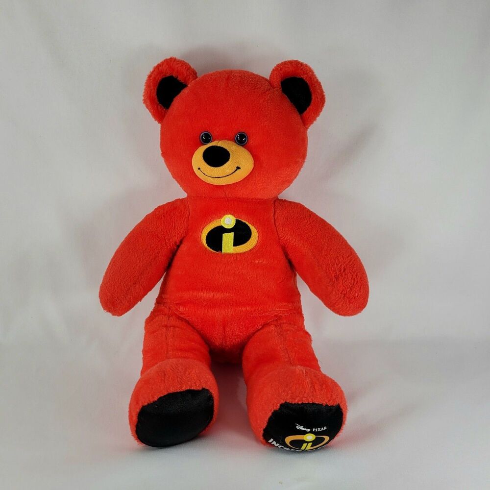 Incredibles 2 Build-a-Bear Disney Pixar Red BAB 2018 Plush Stuffed Animal - Read